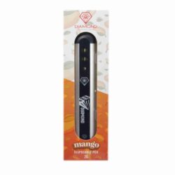 Diamond Concentrates 2 Gram Disposable (Distillate) – Mango (Hybrid)